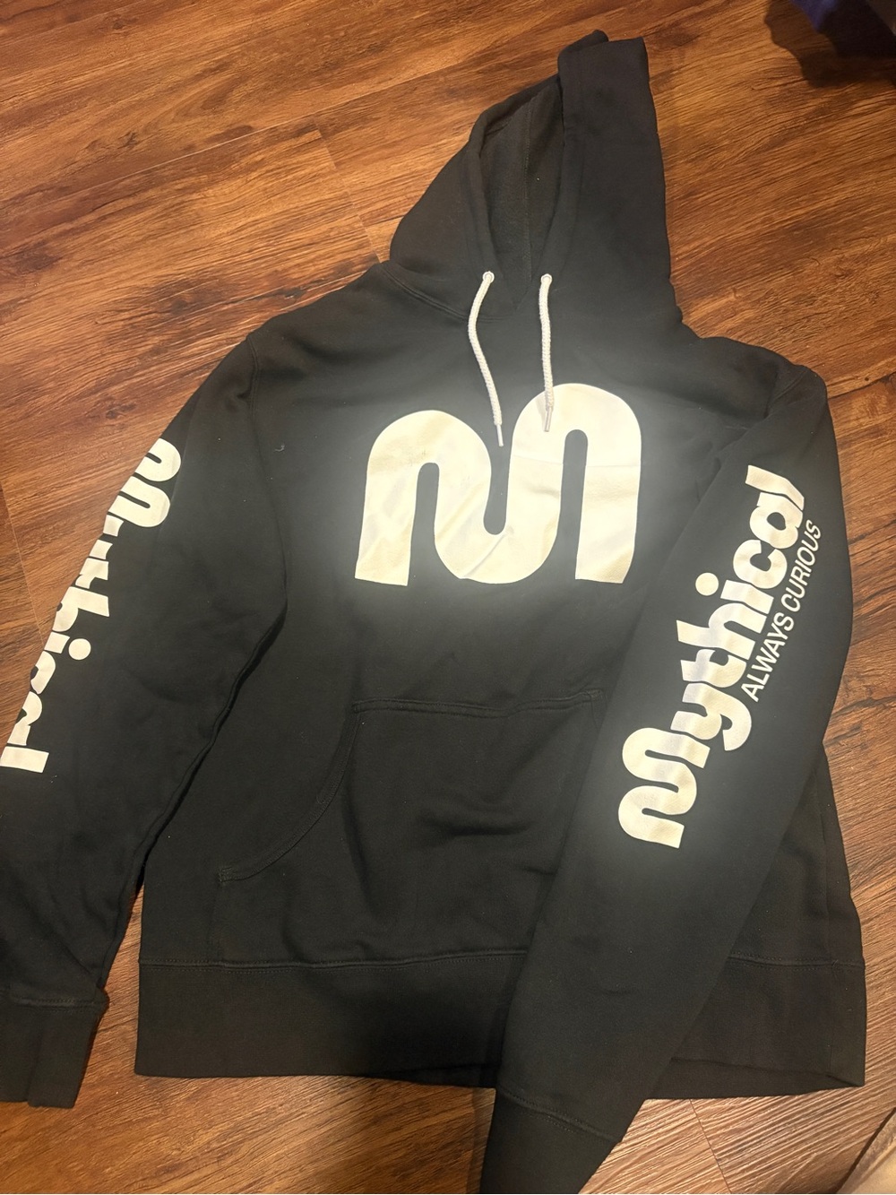 YouTube Good Mythical Morning, Black Logo Hoodie - new without tags